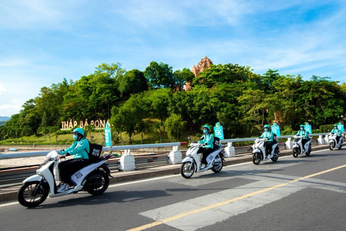 Hình ảnh giao diện đặt món BAEMIN