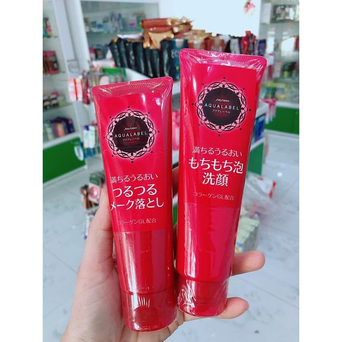 Bộ sưu tập hình ảnh Kem Tẩy Trang Shiseido Aqualabel - Kết cấu dầu mịn không nhờn rít