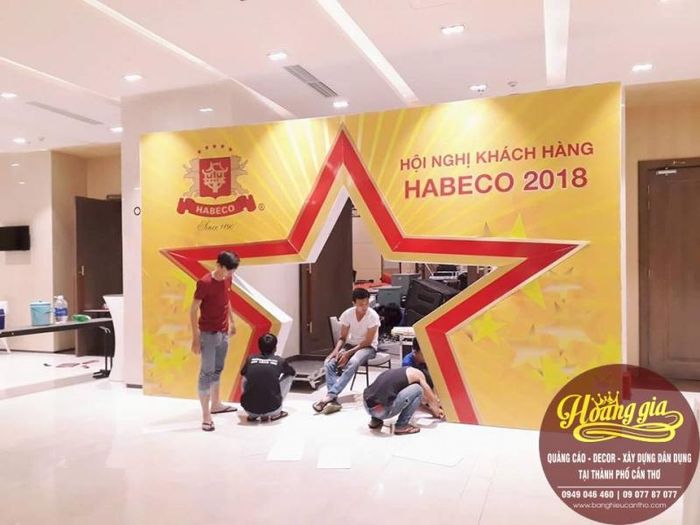 Hình ảnh thi công ấn tượng của Hoàng Gia