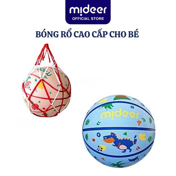 Bóng rổ Mideer cho bé - Kích thước chuẩn cho bàn tay trẻ em (Hình 2)