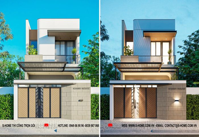 Hình ảnh thi công ấn tượng của S-Home