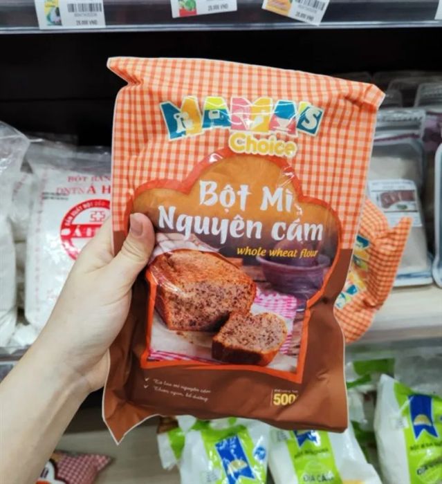 Hình ảnh sản phẩm Bột Mì Nguyên Cám Mama's Choice - màu sắc tự nhiên