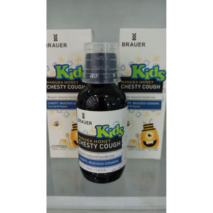 Hình ảnh bao bì Siro ho Brauer Kids
