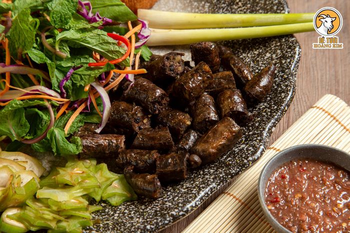 Dồi dê nướng ảnh 3