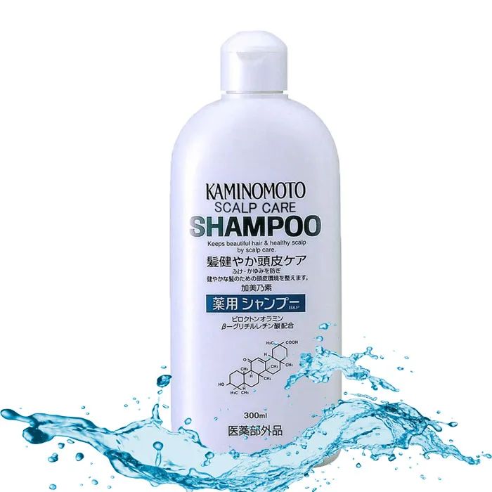 Hình ảnh chính hãng dầu gội Kaminomoto - phiên bản đặc trị