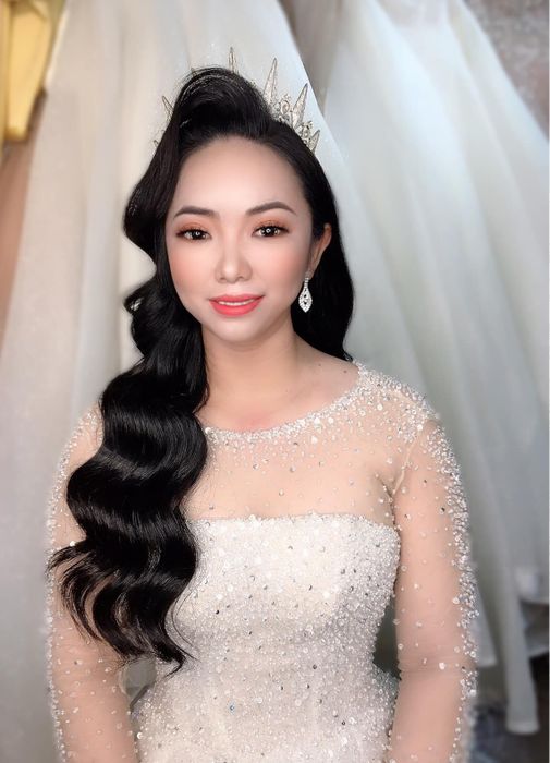 Tác phẩm trang điểm cô dâu tại Studio Chung Trần (Ảnh 1)
