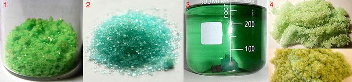 Sắt (II) sunfat - Phản ứng nhanh với oxy trong không khí (Ảnh 1)