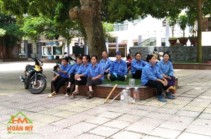 Hình ảnh thi công chuyên nghiệp của Hoàn Mỹ Bắc Ninh