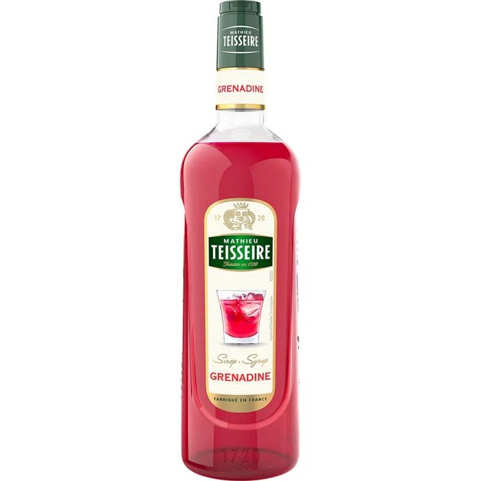 Hình ảnh chai Siro Teisseire Lựu 700ml sang trọng