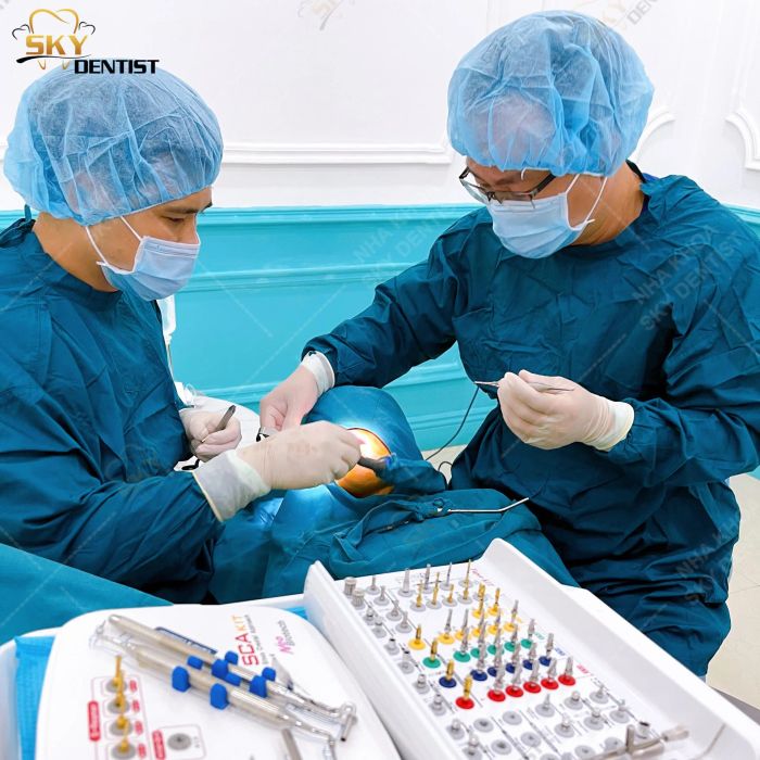 Hình ảnh phòng khám đạt chuẩn tại Nha Khoa Sky Dentist