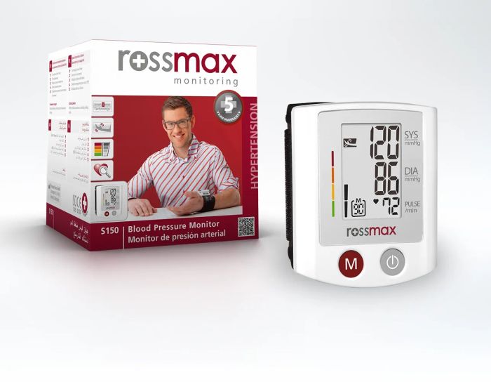 <i>Máy đo huyết áp Rossmax ảnh 2</i> - Góc nhìn cận cảnh làm nổi bật từng chi tiết hoàn thiện của sản phẩm