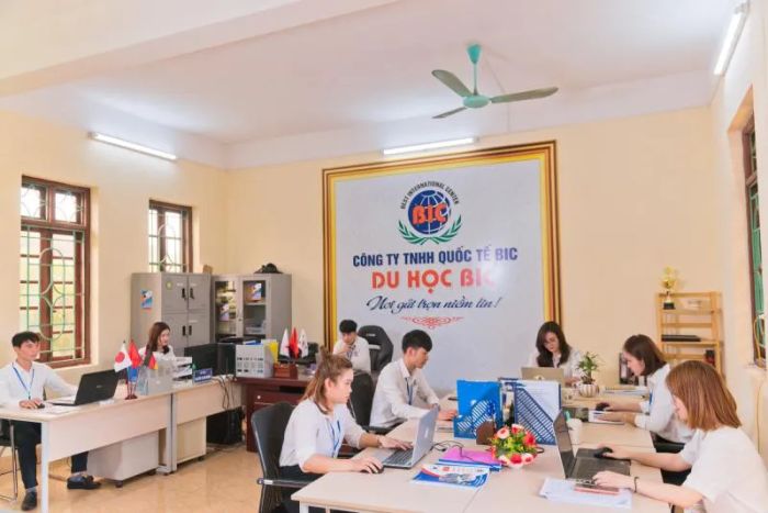 Hình ảnh không gian học tập hiện đại tại BIC Hải Dương