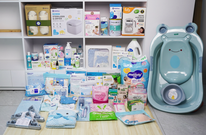 Các sản phẩm chất lượng cao được trưng bày tại KidsPlaza