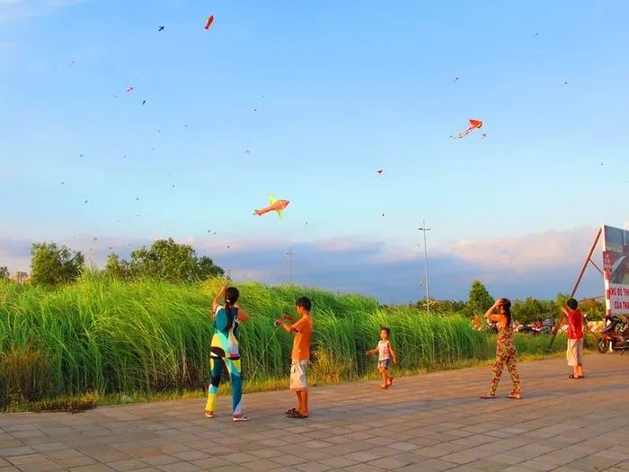 Bầu trời rực rỡ sắc diều tại Gò Vấp