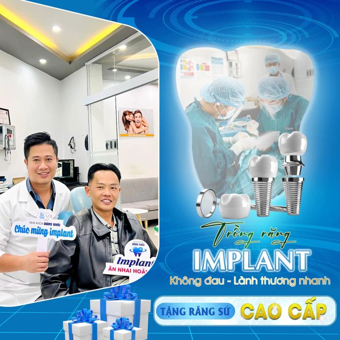 Hình ảnh cơ sở vật chất hiện đại tại Nha Khoa Đăng Khôi