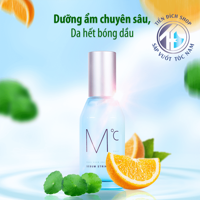 Bộ ảnh minh họa hiệu quả serum MdoC Sebum Strike