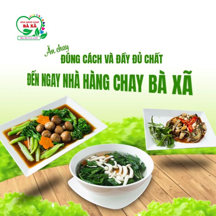 Hình ảnh đầu tiên về Nhà Hàng Chay Bà Xã - không gian ẩm thực thanh tịnh