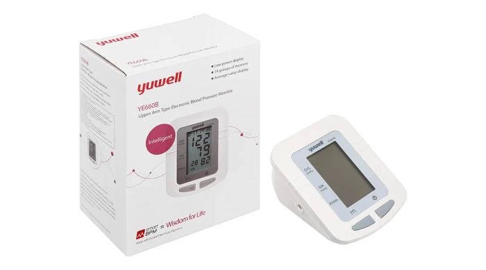 Hình ảnh minh họa máy đo huyết áp Yuwell đời mới