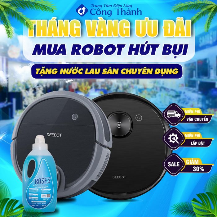 Không gian trưng bày hiện đại tại Điện Máy Công Thành