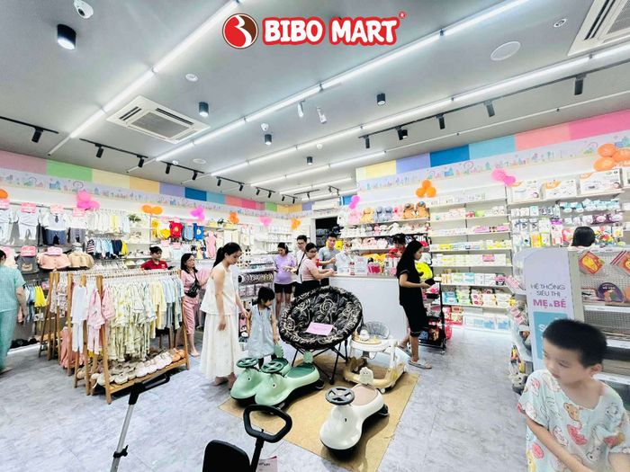Không gian mua sắm hiện đại tại BiboMart