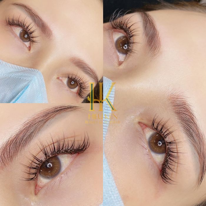 Học viên thực hành tại HK Beauty Academy