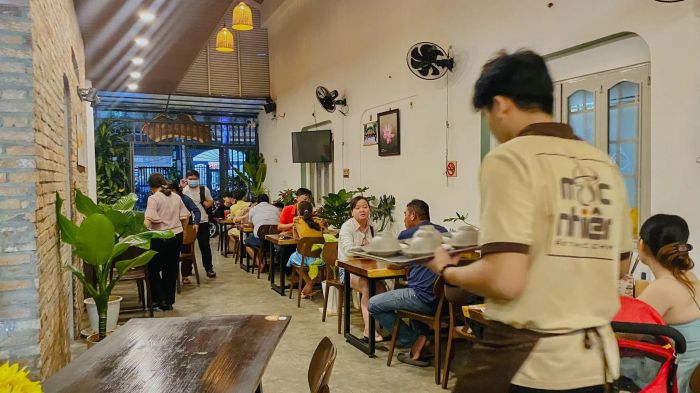Góc thưởng trà thanh tịnh tại Mộc Nhiên