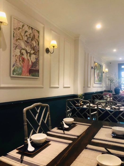 Góc bếp nghệ thuật tại Bông Súng Vegetarian