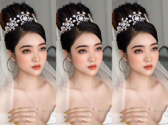 Bộ sưu tập kiểu tóc cô dâu đỉnh cao tại Hoàng Ngân Make-Up Store