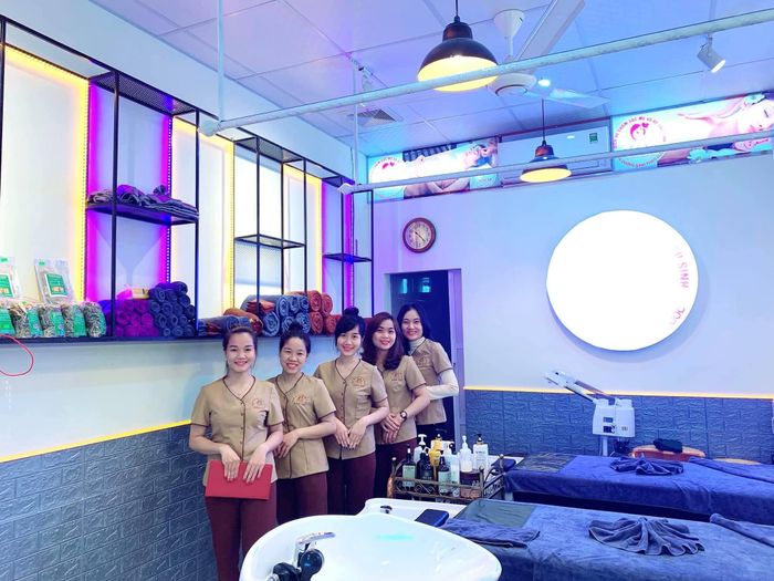 Hình ảnh liệu trình chăm sóc chuyên nghiệp tại Bảo Ân Spa
