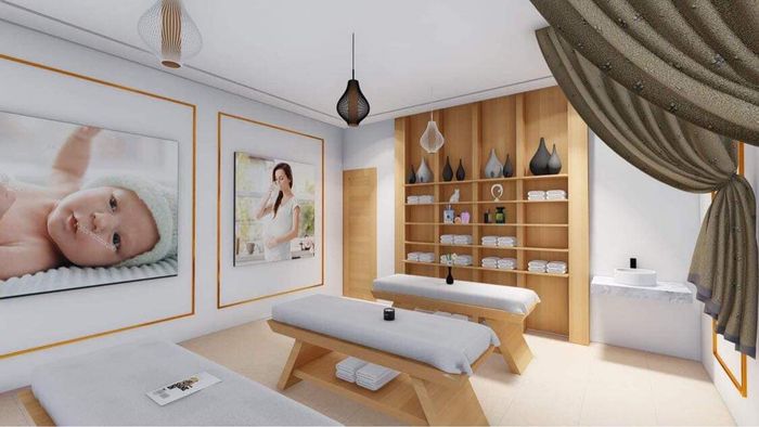 Hình ảnh liệu trình massage bầu cao cấp tại Hồng Minh Care