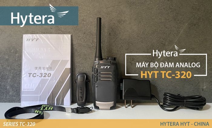 Hình ảnh chân thực về dòng bộ đàm Hytera đa năng