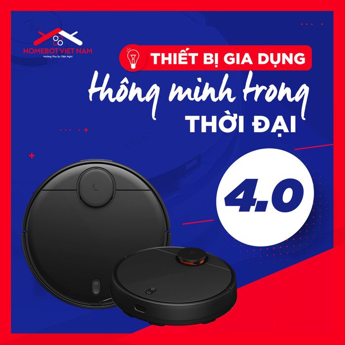 Không gian trải nghiệm công nghệ tại showroom Homebot