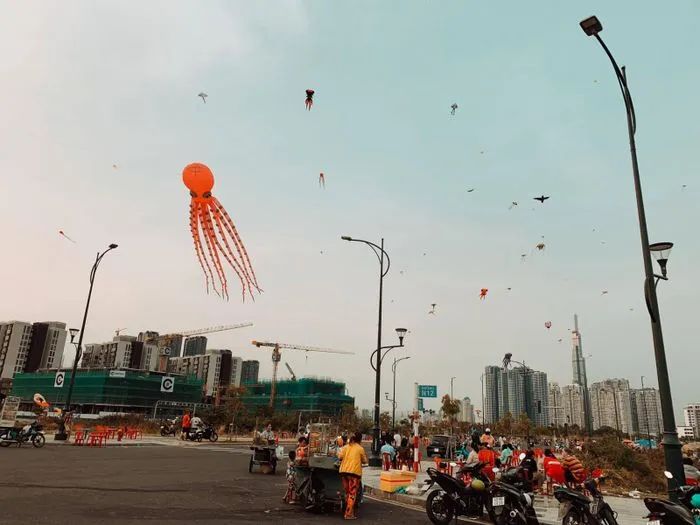 Không gian thả diều mộng mơ tại Đảo Kim Cương