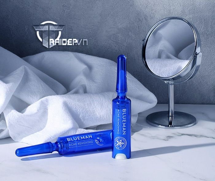Hình ảnh thực tế Serum BlueMan phiên bản 2