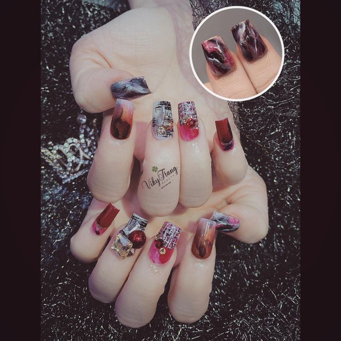 Viky Trang Beauty - Bộ sưu tập hình ảnh nail nghệ thuật số 1
