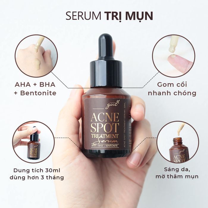 Hình ảnh thực tế serum GUO FOR MEN