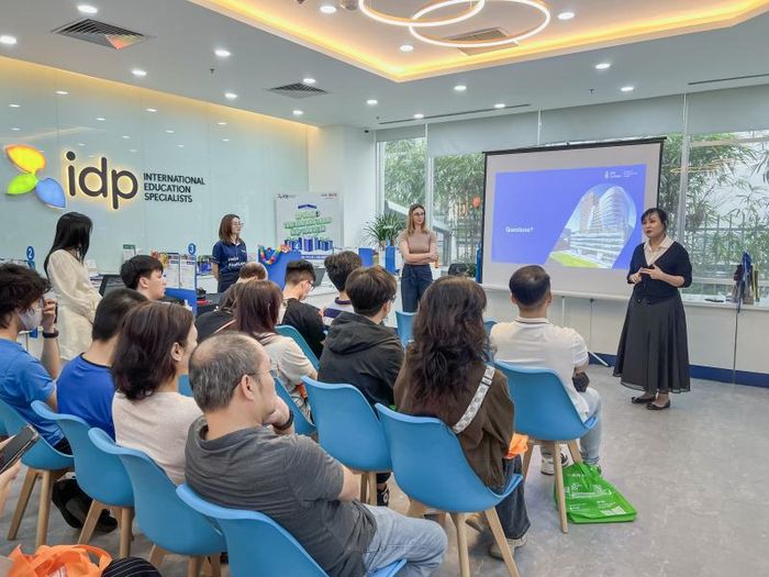 Hình ảnh hội thảo du học tại IDP Education