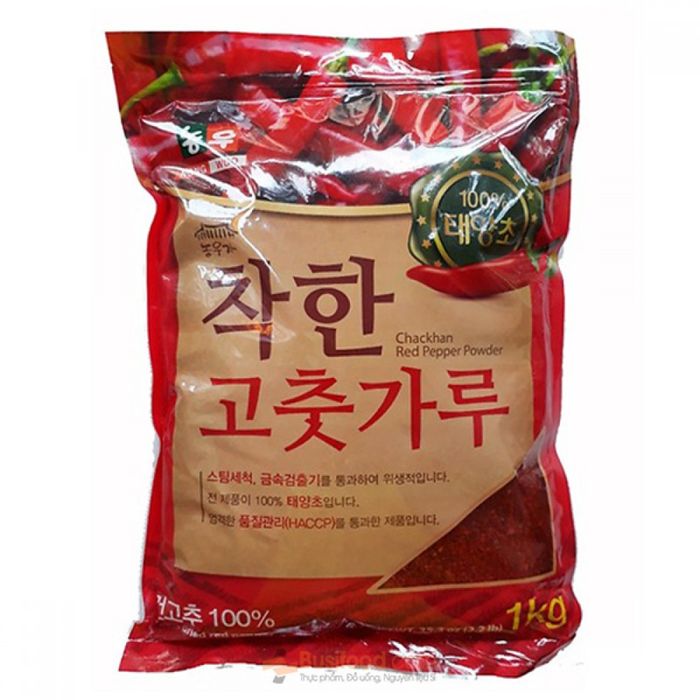 Ảnh minh họa ớt bột Hàn Quốc Nong Woo VẢY 1