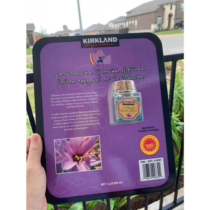Góc nhìn tinh tế về Nhụy Hoa Nghệ Tây Kirkland La Mancha Saffron – Ảnh 2