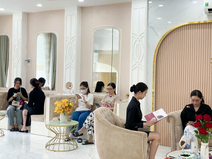 Hình ảnh thực tế tại Thẩm mỹ viện Quốc tế Aura
