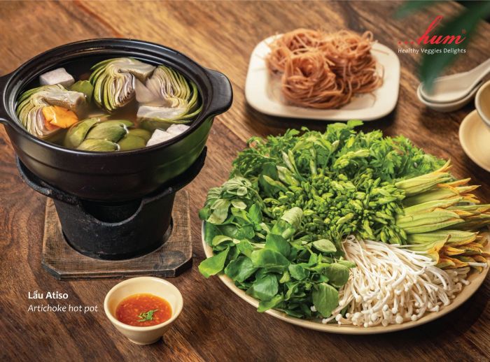 Hình ảnh thứ hai về Hum Vegetarian - góc ẩm thực xanh thanh lịch