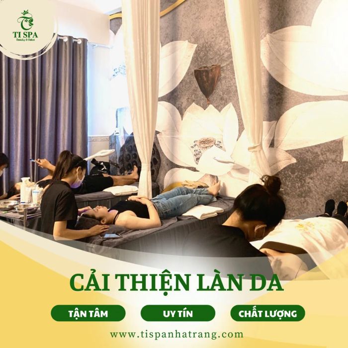 Không gian sang trọng và ấm cúng tại Ti Spa
