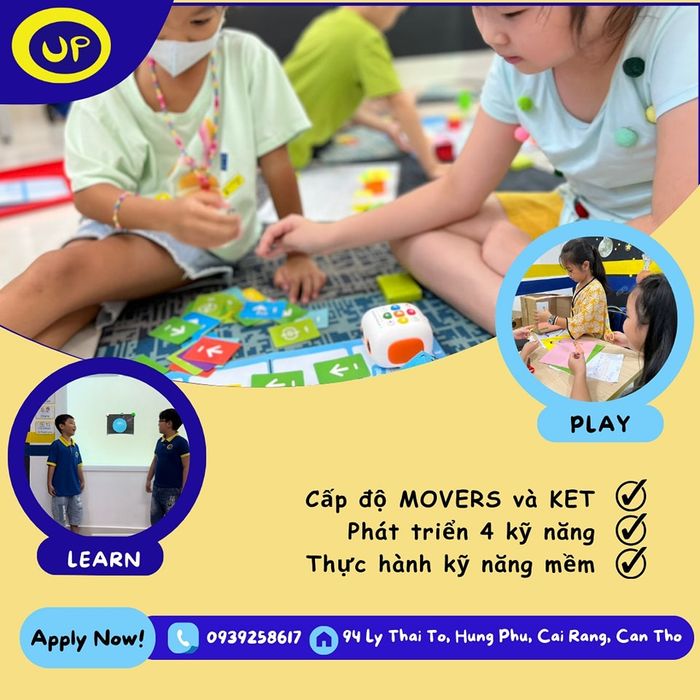 Hình ảnh lớp học tại UP English Center