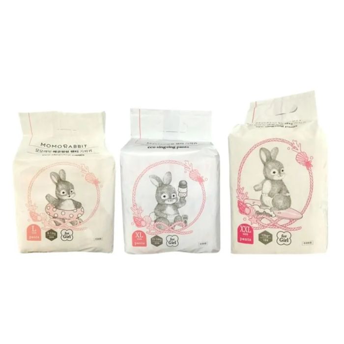 Bỉm quần bé gái Momo Rabbit hình ảnh 1