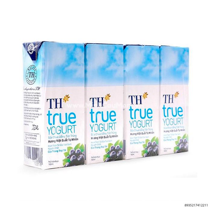 Sữa chua uống tiệt trùng TH Việt Quất - Hình ảnh 2