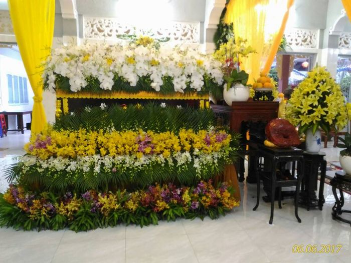 Hình ảnh không gian tổ chức tang lễ tại Tân Vạn Phú