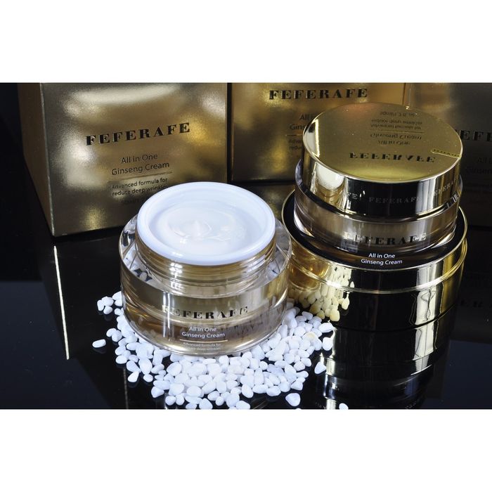Feferafe All In One Ginseng Cream phiên bản đặc biệt với công thức cải tiến, cho hiệu quả dưỡng da vượt trội từ tinh chất nhân sâm.