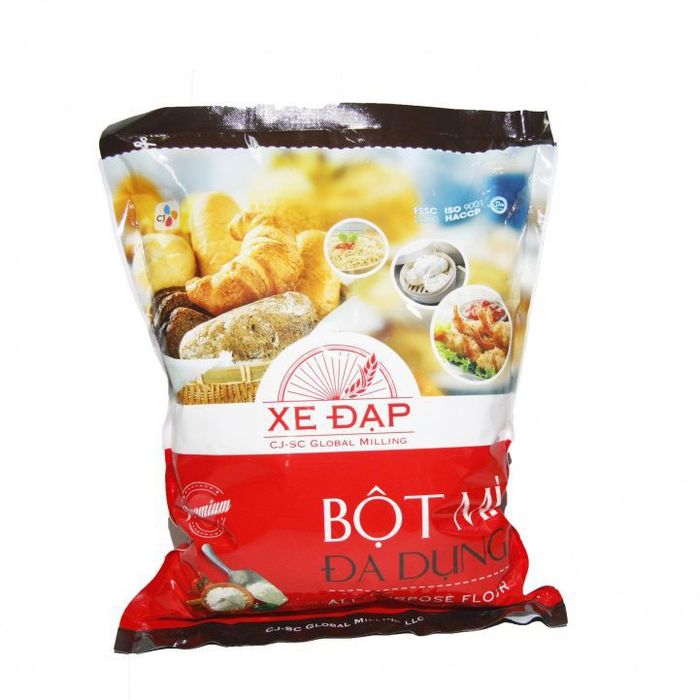 Bột mì đa dụng số 11 thương hiệu xe đạp - Hình ảnh 2