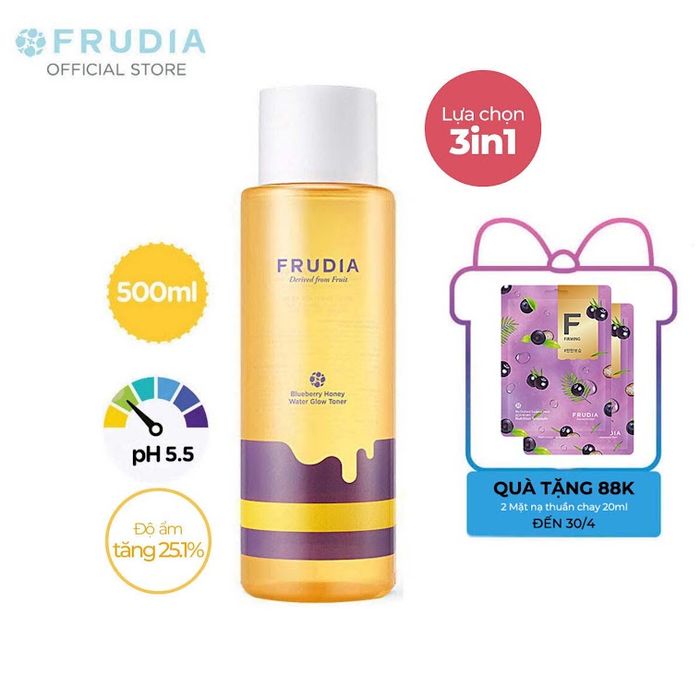 Nước Cân Bằng Frudia Blueberry Honey Water Glow Toner – Hình ảnh sản phẩm 1