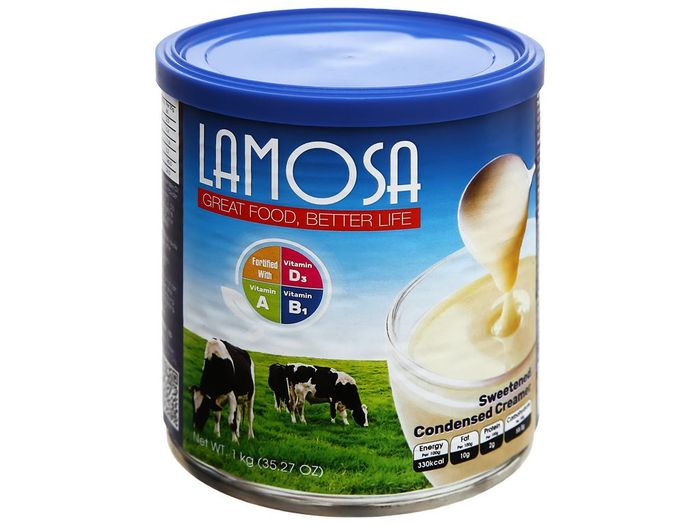 Hình ảnh Kem đặc có đường hiệu LAMOSA 2